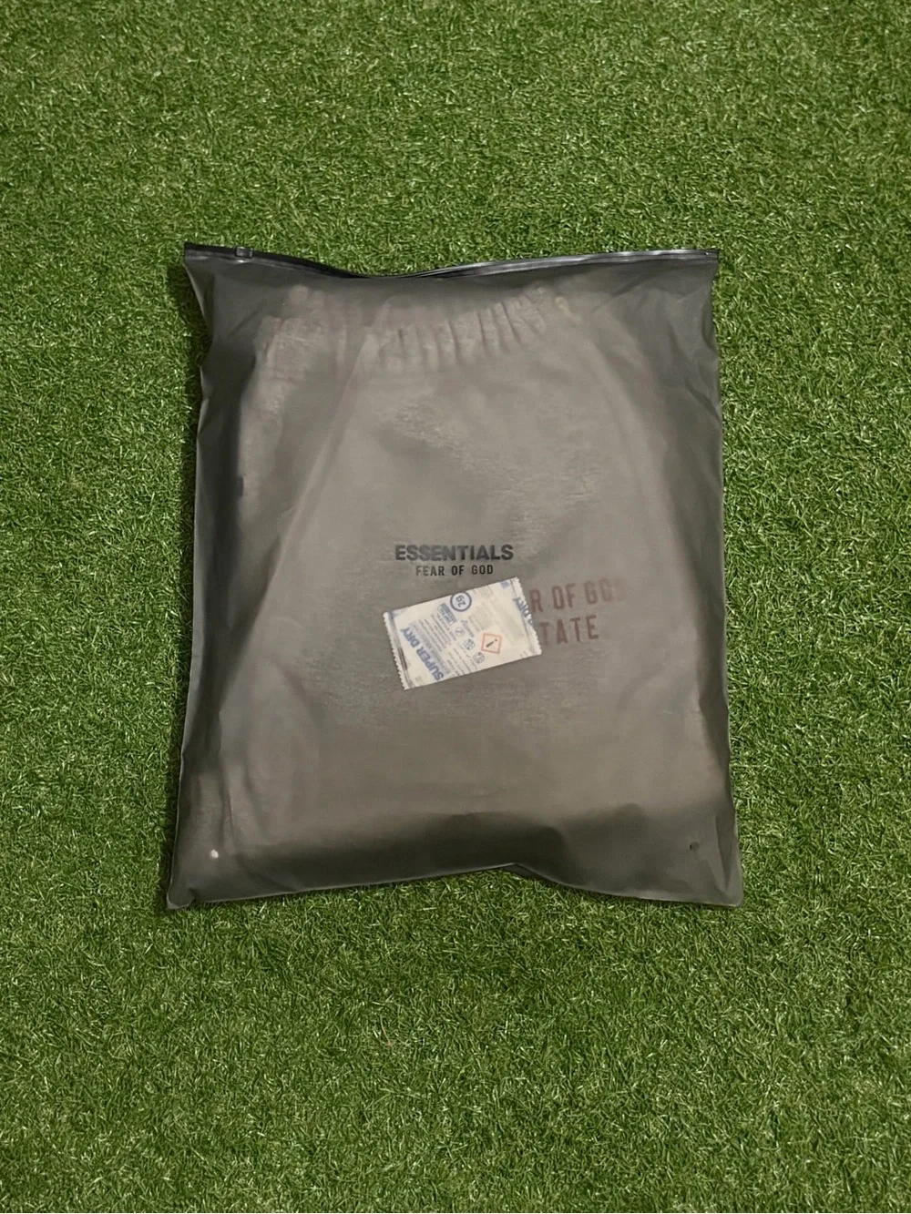 Essentials Fear of God State Grey Cuffed Pants